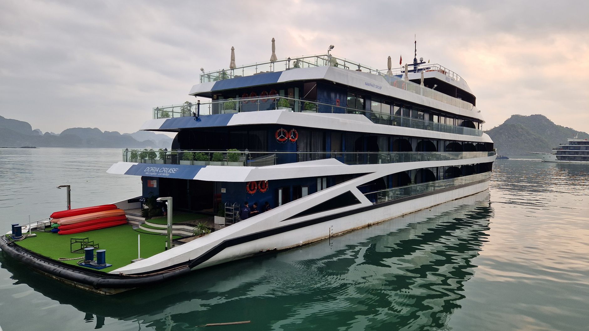 eco-friendly luxury vessel